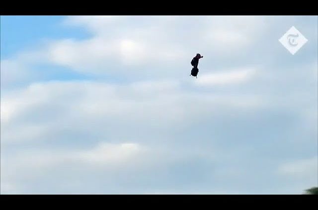 French Hoverboard Inventor Successfully Crosses English Channel (21 Miles In 25 Minutes) 05/08/2019