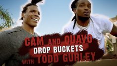 Cam & Quavo Drop Buckets 🏀 with Todd Gurley